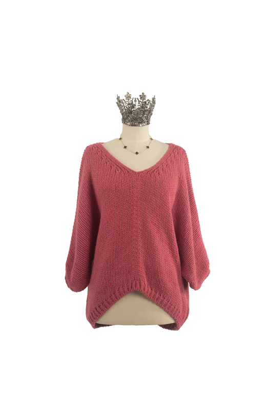 Strickpullover Aline Fuchsia