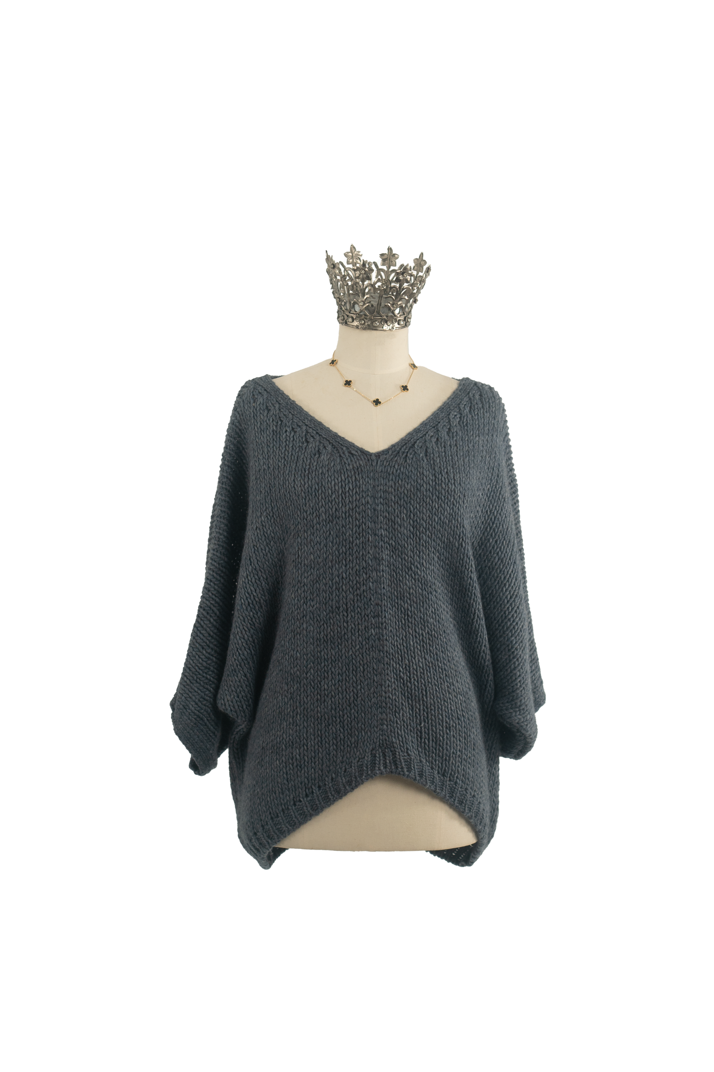 Strickpullover Aline Blau